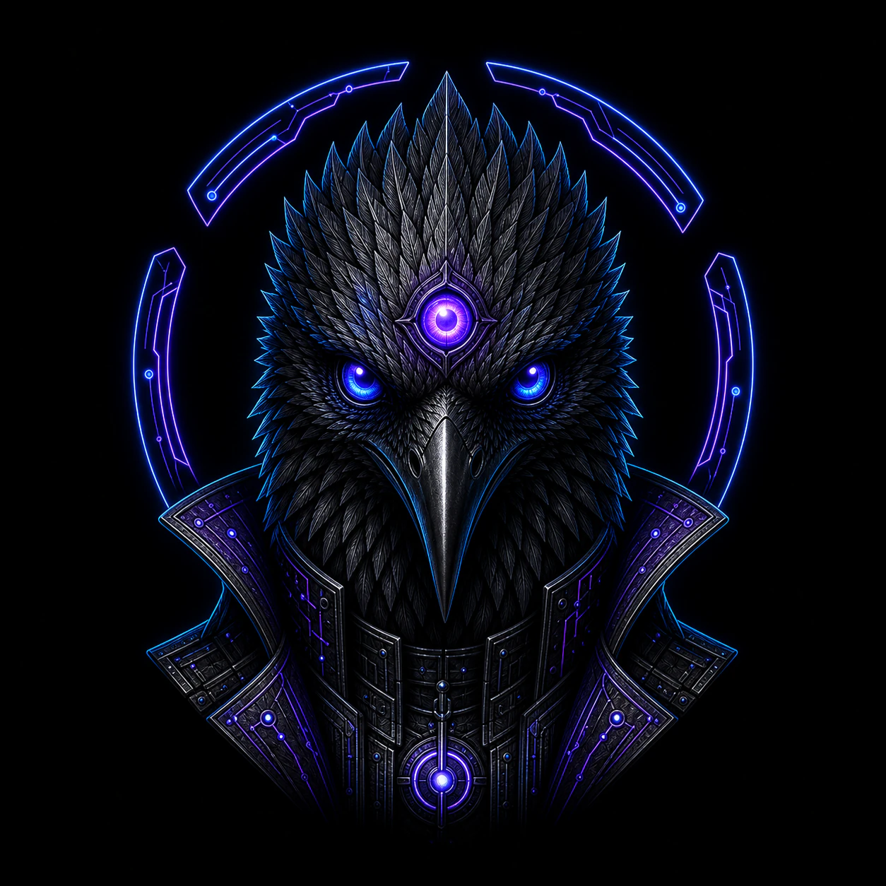 CrowBot signal portrait